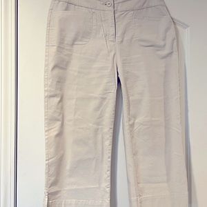 Woolrich wide leg capri pants